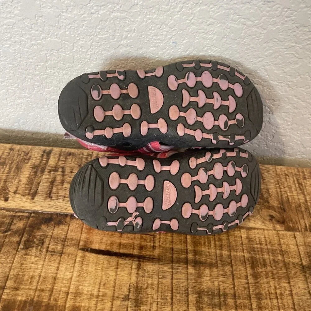 Kamik Girls Kids Pink Crab Water Shoes Sandals Size 10 Toddler Outdoor Hiking